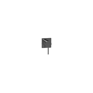 Almar Modular Square Смеситель для душа, внешняя часть на 1 потр, цвет: brushed absolute black E180190.AB