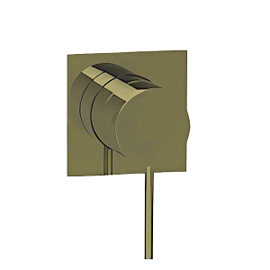 Almar Modular Square Смеситель для душа, внешняя часть на 1 потребитель, цвет: brushed high brass E180190.HB