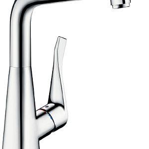 Hansgrohe Metris Select Смеситель для кухонной мойки с высоким изливом, цвет: хром 14883000