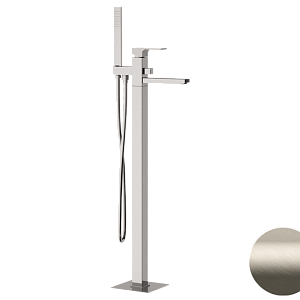 Remer Absolute Смеситель для ванны напольный, со скрытой частью, цвет: visual inox AU08XV