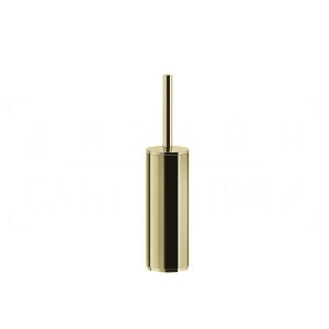 Gessi Rilievo Ершик для унитаза напольный, с латунной колбой, цвет: brass PVD 59543#710