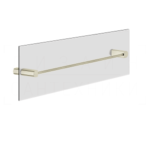 Gessi Rilievo Полотенцедержатель для крепления на стекло 47,8 см, цвет: nickel PVD 59564#720