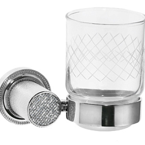 Boheme Royal Cristal Стакан подвесной, стеклянный полупрозрачный, цвет: chrome 10924-CR