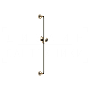 Gessi Venti20 Душевая штанга 86,5 см, с держателем для лейки, цвет: warm bronze PVD 65145#735