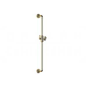 Gessi Venti20 Душевая штанга 86,5 см, с держателем для лейки, цвет: gold PVD 65145#246