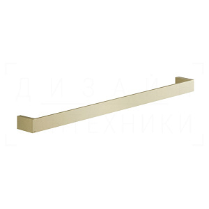 Gessi Inverso/Rettangolo Полотенцедержатель 61,5 см, подвесной, цвет: brushed brass PVD 20903#727