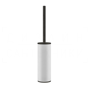 Gessi Inciso Ершик для унитаза напольный, с кермической колбой Neolite, цвет: white/aged bronze 58543#187