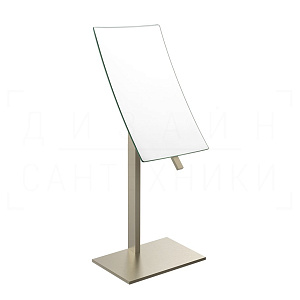 Gessi Inverso/Rettangolo Косметическое зеркало настольное, 2-х увеличен., цвет: finox brushed nickel 20988#149