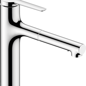 Hansgrohe Zesis Смеситель для кухни с выдвижным изливом, цвет: хром 74804000