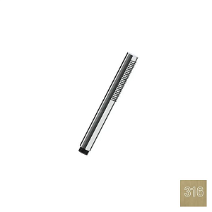 Almar Velvet Ручной душ, 1 режим, цвет: 316 PVD brushed high brass E082126.HB316