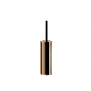 Gessi Rilievo Ершик для унитаза напольный, с латунной колбой, цвет: copper PVD 59543#030