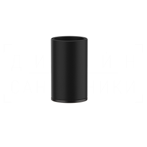 Gessi Inciso Стакан настольный, керамический Neolite, цвет: black/aged bronze 58532#187