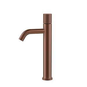 Boheme Stick Touch Смеситель для раковины высокий, без д/к, излив 13,5 см, цвет: brushed bronze 122-BRB.2