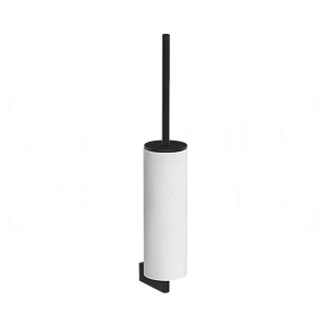 Gessi Origini Ершик для унитаза подвесной, с кермической колбой Neolite, цвет: white/aged bronze 66419#187