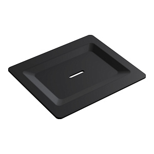 Boheme Space Мыльница с латунной чашей, подвесная, цвет: black 10966-B-SOAP
