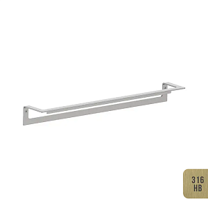 Almar Accessories Полотенцедержатель 45 см, подвесной, цвет: brushed high brass E305001.HB316