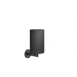 Gessi Anello Стакан подвесной, керамический Neolite, цвет: matte black 63708#299