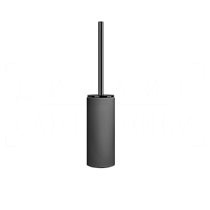 Gessi Ingranaggio Ершик для унитаза напольный, колба Neolite, цвет: black/black metal PVD 63744#706