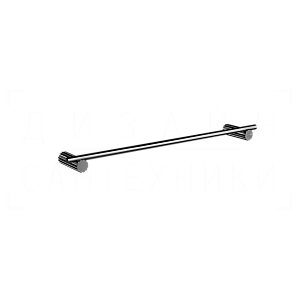 Gessi Incastri Полотенцедержатель 35 см, подвесной, цвет: black metal PVD 75497#706