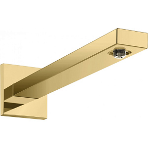 Hansgrohe Square Кронштейн настенный 42,8 см, цвет: полированное золото 27694990