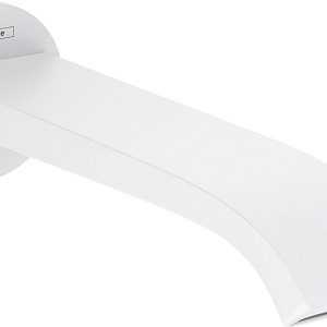 Hansgrohe Vivenis Излив настенный для ванны 20,2 см, цвет: матовый белый 75410700