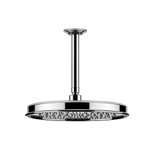 Gessi Venti20 Верхний душ 32,8 см 1 вид струи, кронштейн потолочный 29,3 см, цвет: chrome 65153#031
