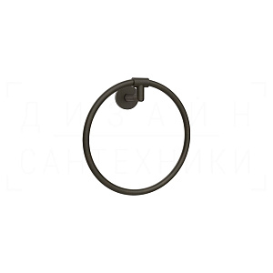 Gessi Ingranaggio Полотенцедержатель кольцевой d22,2 см, подвесной, цвет: aged bronze 63909#187
