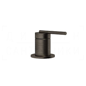 Gessi Ingranaggio Смеситель для раковины, без излива и донного клапана, цвет: aged bronze 63600#187