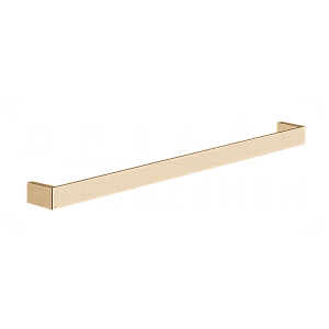 Gessi Inverso/Rettangolo Полотенцедержатель 61,5 см, подвесной, цвет: warm bronze PVD 20903#735