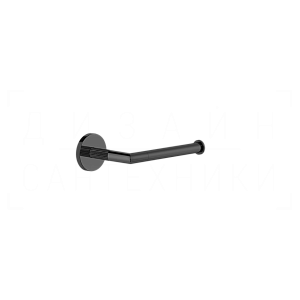 Gessi Ingranaggio Держатель для туалетной бумаги открытый, подвесной, цвет: black metal PVD 63855#706