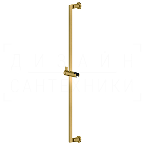 Gessi Inciso Душевая штанга 84,1 см, с держателем для лейки, цвет: gold brushed 58144#716