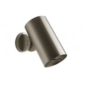 Gessi Spotwater Верхний душ d7,9 см, настенный, 1 вид струи водопад, цвет: finox brushed nickel 57267#149