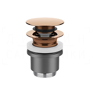 Gessi Донный клапан без перелива “Stop&Go”, цвет: copper PVD 01431#030