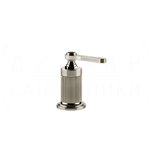 Gessi Venti20 Смеситель для раковины, без излива и донного клапана, цвет: nickel PVD 65100#720