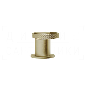 Gessi Anello Смеситель для раковины, без излива и донного клапана, цвет: brushed brass PVD 63400#727