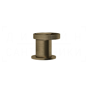 Gessi Anello Смеситель для раковины, без излива и донного клапана, цвет: antique brass 63400#713