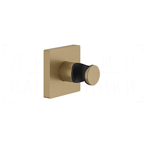 Gessi Rilievo Держатель для ручного душа неподвижный, цвет: warm bronze brushed PVD 59157#726