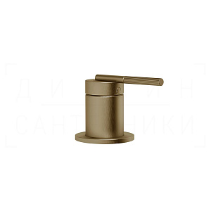 Gessi Ingranaggio Смеситель для раковины, без излива и донного клап., цвет: deep bronze brushed PVD 63600#791