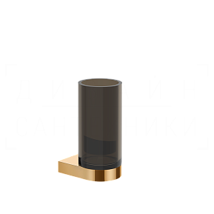 Gessi Perle Стакан подвесной, стеклянный, цвет: warm bronze PVD 74816#735