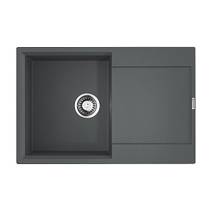 Omoikiri Daisen 78T-GR Кухонная мойка Tetogranit 78x51 см, цвет: leningrad grey 4993584