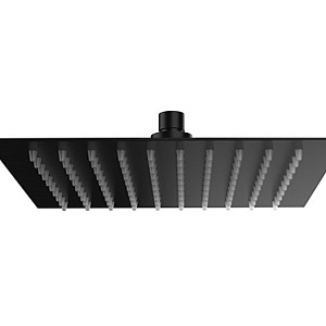 Remer Верхний душ 40x40 см, 1 режим, без кронштейна, цвет: nero opaco 357UFS40NOx