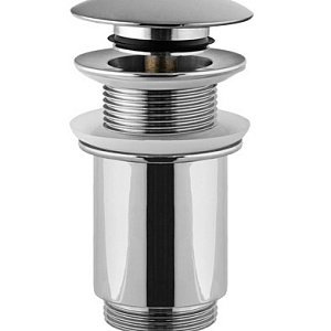 Remer Донный клапан click-clack без перелива, цвет: cromo 904CC114