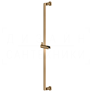 Gessi Inciso Душевая штанга 84,1 см, с держателем для лейки, цвет: warm bronze brushed PVD 58144#726