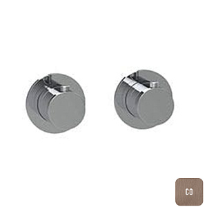 Almar Modular Round Термостат для душа, внешняя часть на 2-3 потребителя, цвет: brushed copper E180132.CO