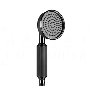 Gessi Venti20 Ручной душ с 1 видом струи, цвет: black metal PVD 65154#706