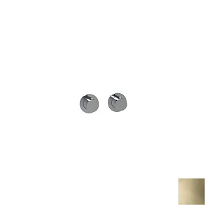 Almar Modular Round Термостат для душа, внешняя часть на 2-3 потребителя, цвет: PVD polished gold E180132.GO