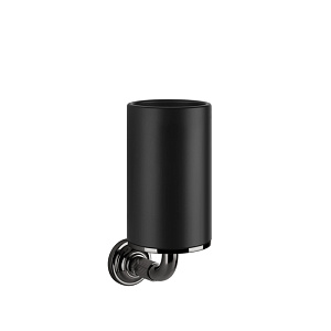 Gessi Venti20 Стакан подвесной, керамический, цвет: black metal PVD 65408#706