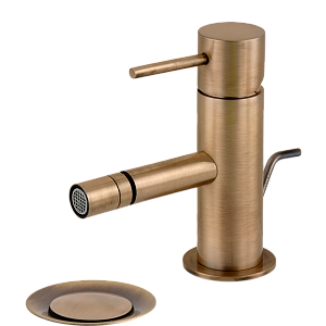 Remer X Style Смеситель для биде, с донным клапаном, цвет: vecchio ottone X20VO