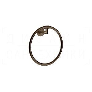 Gessi Ingranaggio Полотенцедержатель кольцевой d22,2 см, подвесной, цвет: coffee bronze brushed PVD 63909#761