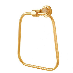 Boheme Murano Полотенцедержатель 20,5 см, подвесной, цвет: gold/white 10905-W-G